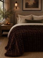 Load image into Gallery viewer, Nutmeg Dolce Milan Minky Blanket