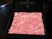 Load image into Gallery viewer, Dewberry Cora | Luxury Minky Throw Cover