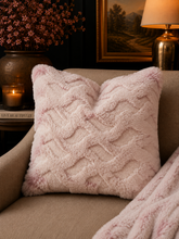 Load image into Gallery viewer, Dewberry Frosted Cora | Luxury Minky Throw Cover