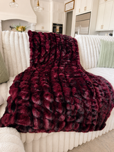 Load image into Gallery viewer, Cherry Cola Enzo Milan Minky Blanket
