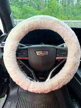 Load image into Gallery viewer, Natural OG Bunny | Luxury Minky Steering Wheel Cover