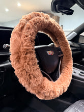 Load image into Gallery viewer, Fawn Mega Whispy | Luxury Minky Steering Wheel Cover