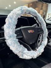 Load image into Gallery viewer, Agave Frosted Cora| Luxury Minky Steering Wheel Cover