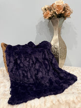 Load image into Gallery viewer, Purple Velvet Tuscany | Luxury Minky Baby Blanket