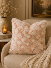 Load image into Gallery viewer, Adobe Blush Frosted Emma | Luxury Minky Throw Cover
