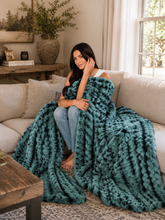 Load image into Gallery viewer, Juniper Luca Milan Minky Blanket
