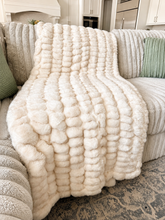 Load image into Gallery viewer, Vanilla Cream Enzo Milan Minky Blanket
