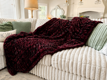 Load image into Gallery viewer, Cherry Cola Enzo Milan Minky Blanket
