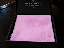 Load image into Gallery viewer, Blossom Whispy | Luxury Minky Throw Cover
