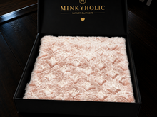 Load image into Gallery viewer, Adobe Blush Frosted Emma | Luxury Minky Throw Cover
