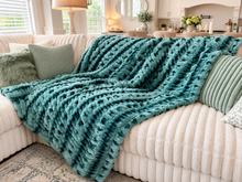 Load image into Gallery viewer, Juniper Luca Milan Minky Blanket
