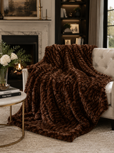 Load image into Gallery viewer, Nutmeg Dolce Milan Minky Blanket
