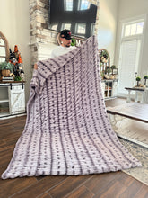 Load image into Gallery viewer, Sugar Plum Luca Milan Minky Blanket
