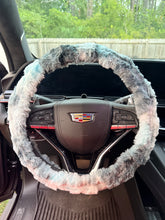 Load image into Gallery viewer, Dusk Tye Dye Cora | Luxury Minky Steering Wheel Cover
