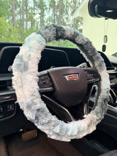 Load image into Gallery viewer, Dusk Tye Dye Cora | Luxury Minky Steering Wheel Cover

