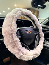 Load image into Gallery viewer, Iris Dusted Appaloosa Emma Whispy | Luxury Minky Steering Wheel Cover
