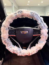 Load image into Gallery viewer, Agave Dusted Appaloosa Emma Whispy| Luxury Minky Steering Wheel Cover
