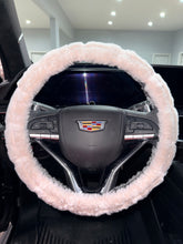 Load image into Gallery viewer, Rosewater Frosted Koala | Luxury Minky Steering Wheel Cover
