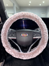 Load image into Gallery viewer, Canyon Frosted Whispy | Luxury Minky Steering Wheel Cover
