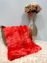 Load image into Gallery viewer, Red Dreamy Bunny | Luxury Minky Baby Blanket

