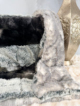 Load image into Gallery viewer, Moonstone Hudson x Hush Strip | Luxury Minky Strip Baby Blanket
