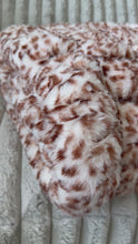 Load and play video in Gallery viewer, Woodland Cheetah Milan Minky Blanket
